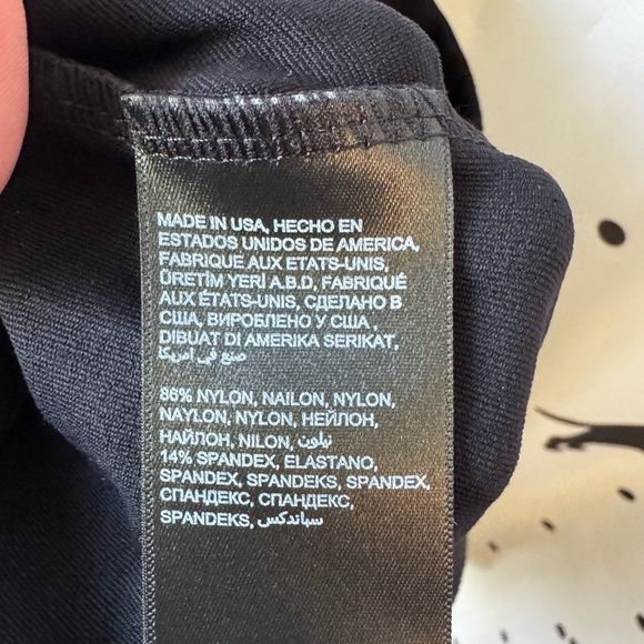 bebe Black Leggings Form-Fitting Stretchy Athleisure - Picture 5 of 5